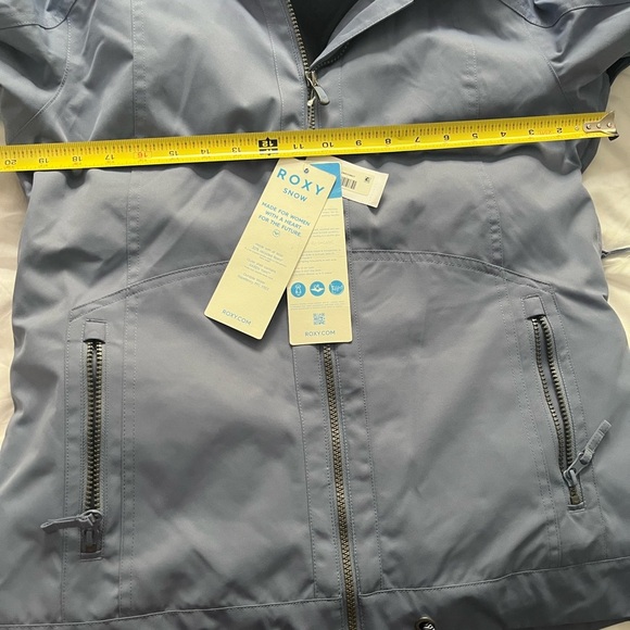 NWT Roxy Women’s Meade 3 in 1 Snow Jacket Ski Small Periwinkle Blue Wild Wind - Picture 15 of 16